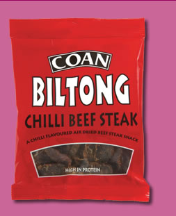 chilli beef biltong